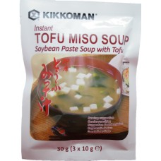 Kikkoman Tofu Miso Soup 30g (3x10g)